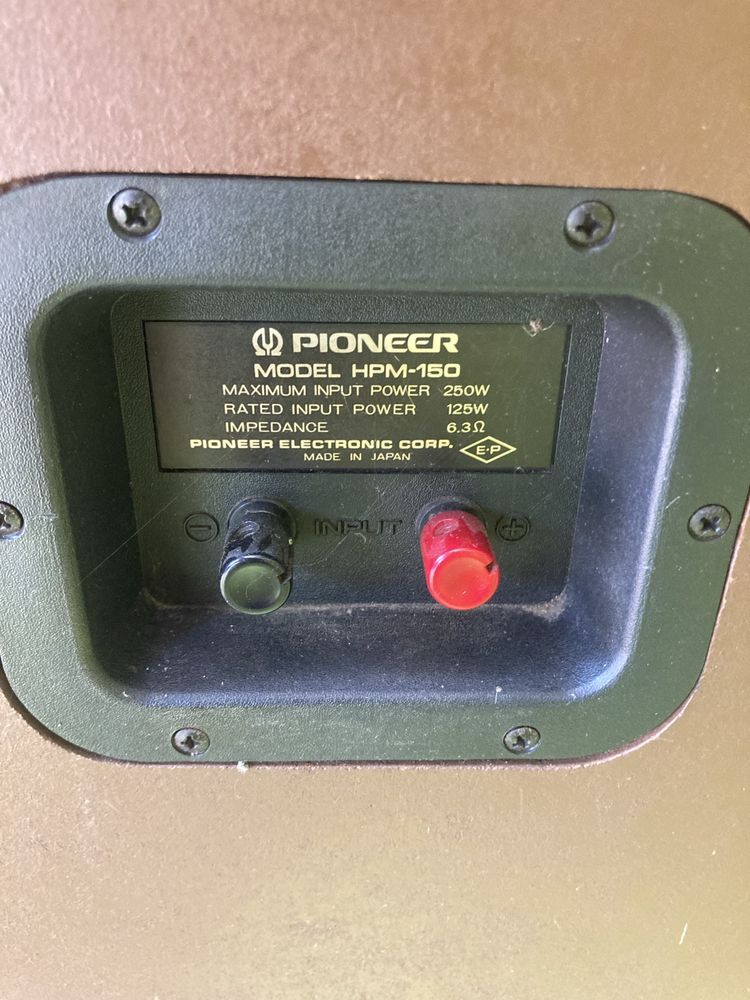 Pioneer HPM 150 kolumny, głośniki