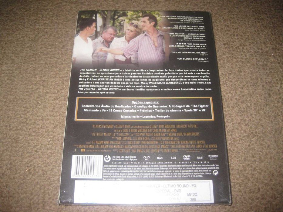 DVD "The Fighter - Último Round" Slidepack/Selado!