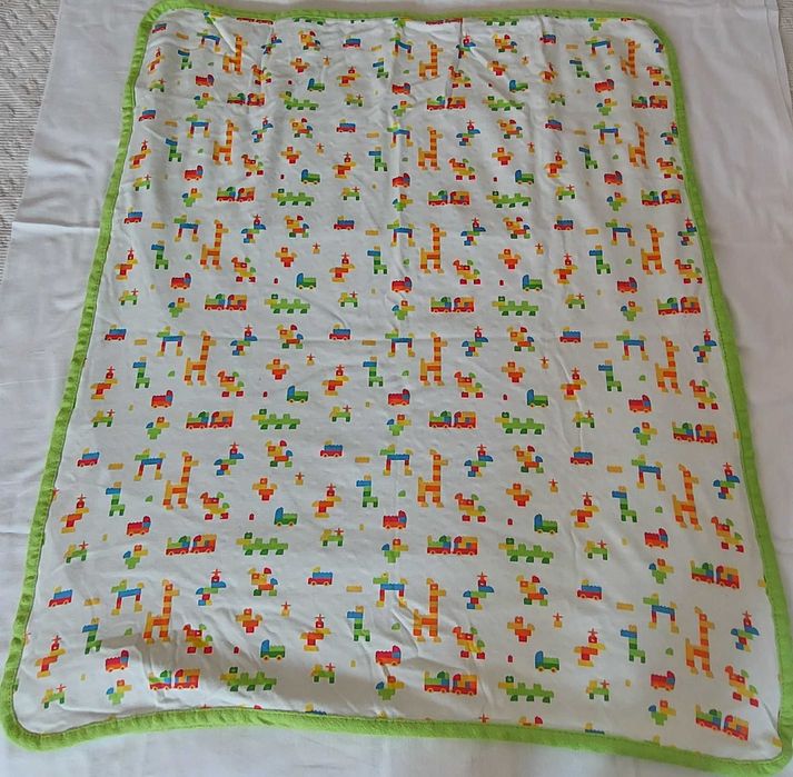 Śpiworek niemowlęcy plus 3 kocyki i Gratis! długa Flanelowa pielucha