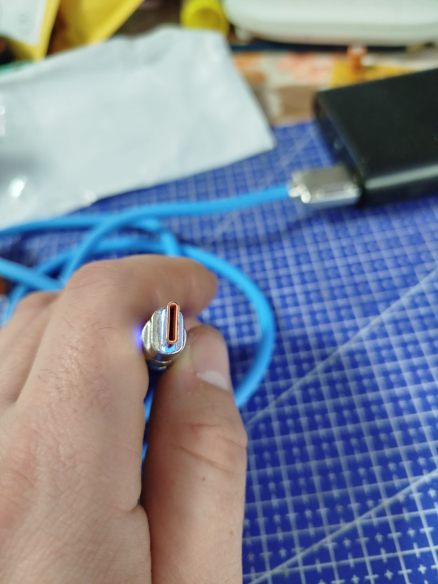 Кабель зарядки USB TupeC Силіконовий