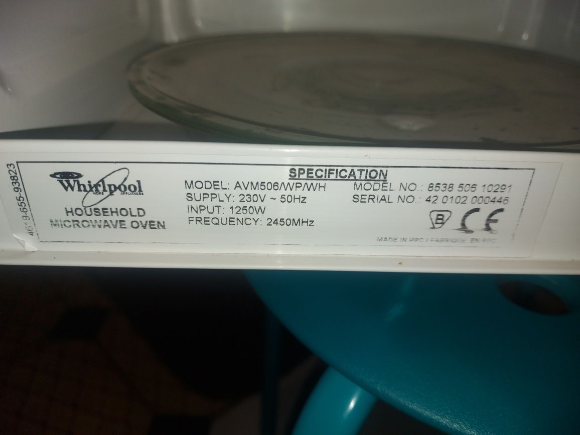 Kuchenka mikrofalowa Whirlpool