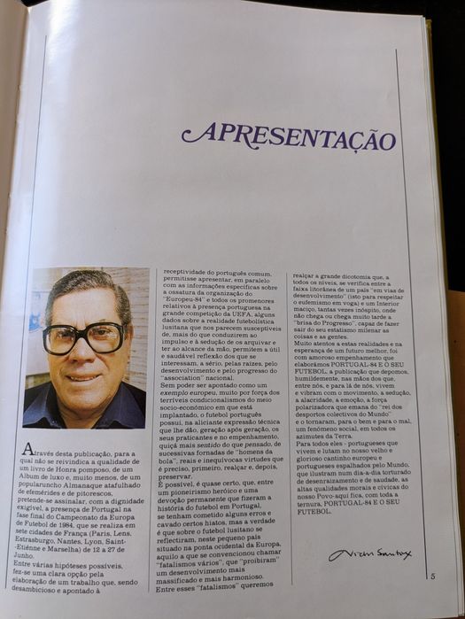 Portugal 1984 e o seu futebol