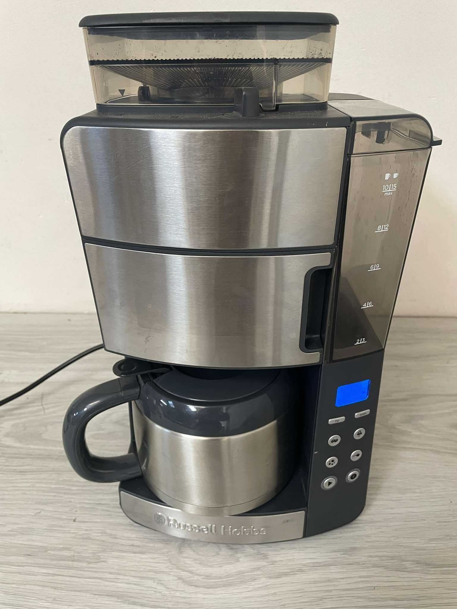 Ekspres do kawy PRZELEWOWY z młynkiem RUSSELL HOBBS K3
