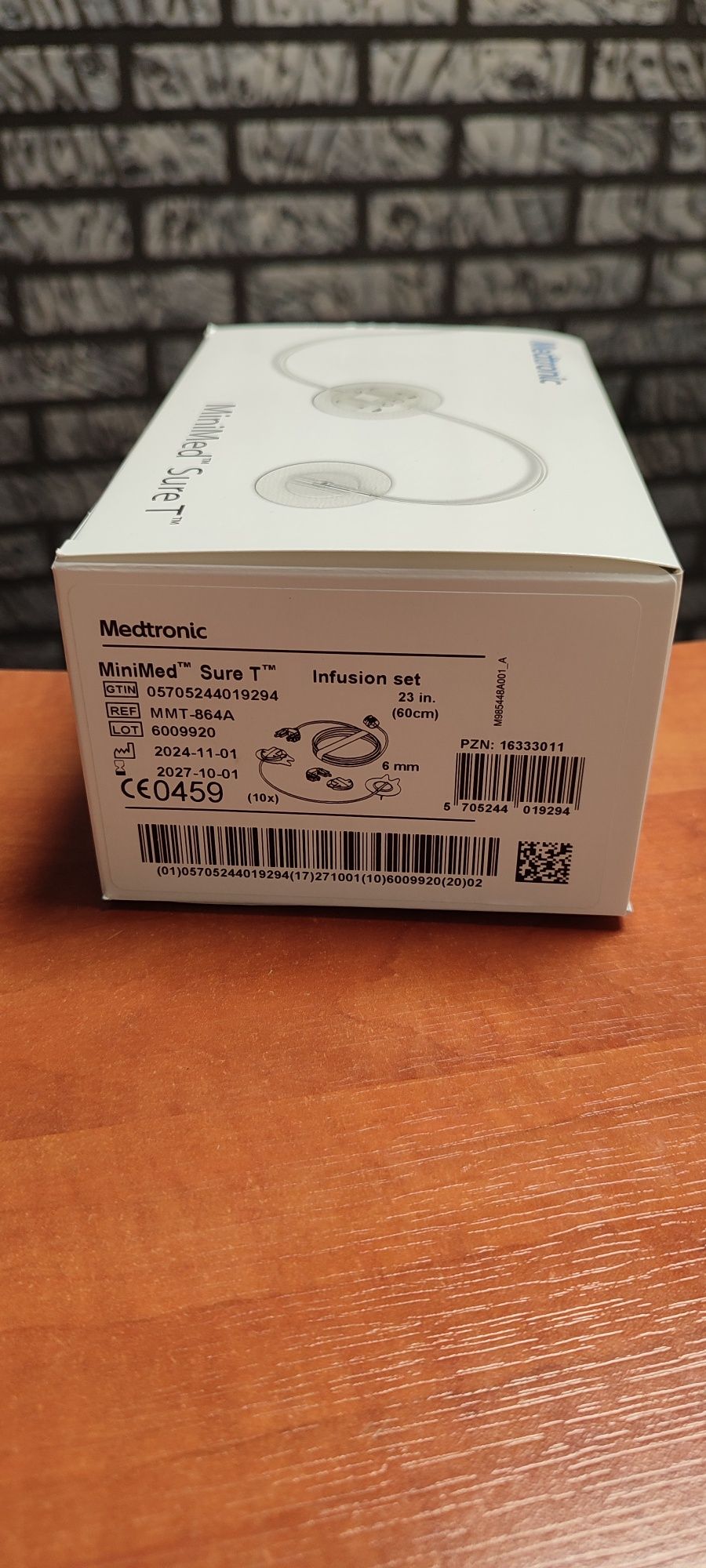 Wkłucia, zestawy infuzyjne Medtronic Sure T 6mm/60 cm 01.10.2027r.