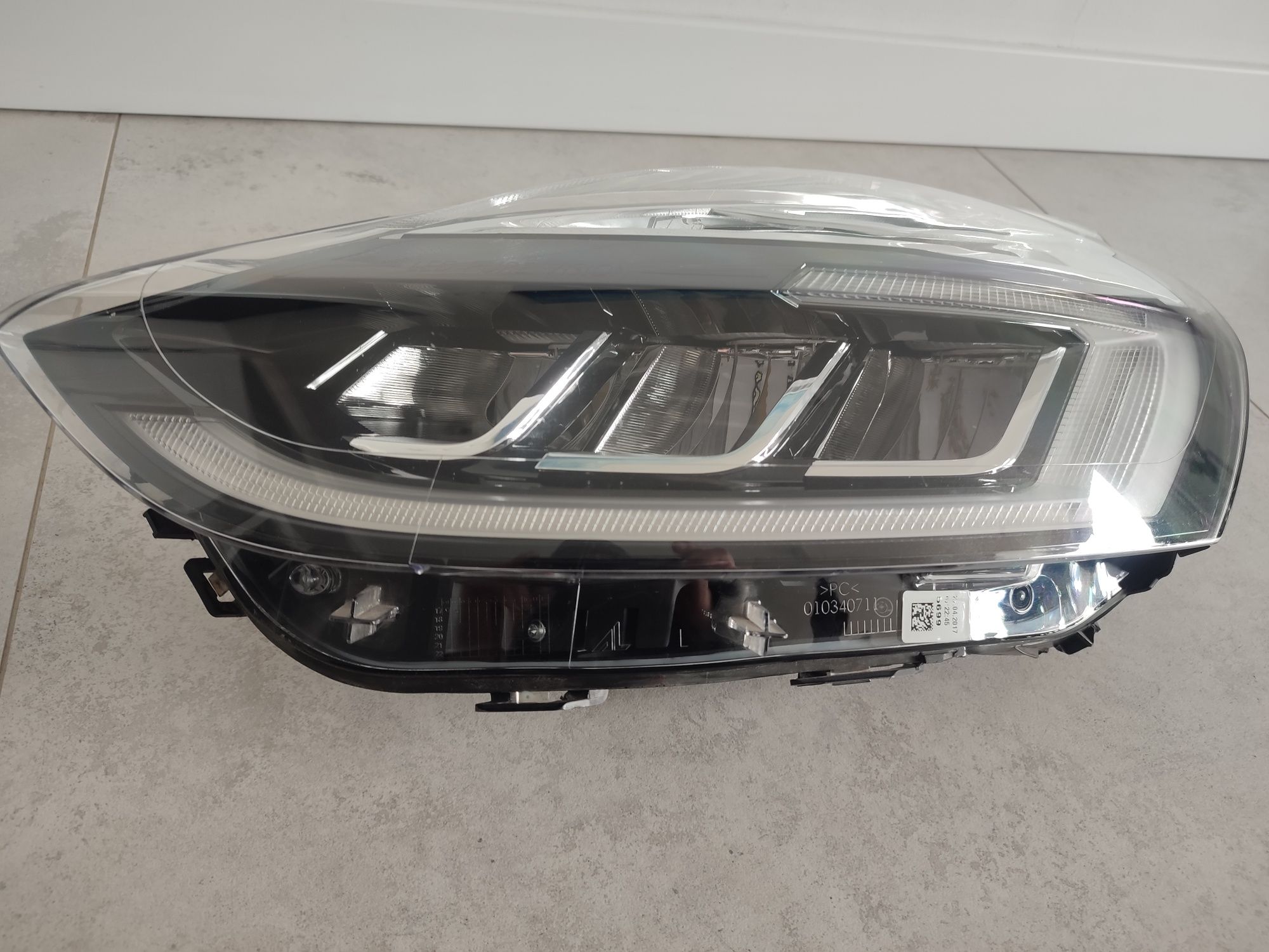 Lampa Reflektor Lewy Przód Renault Clio IV Lift Full Led 17r Oryginał
