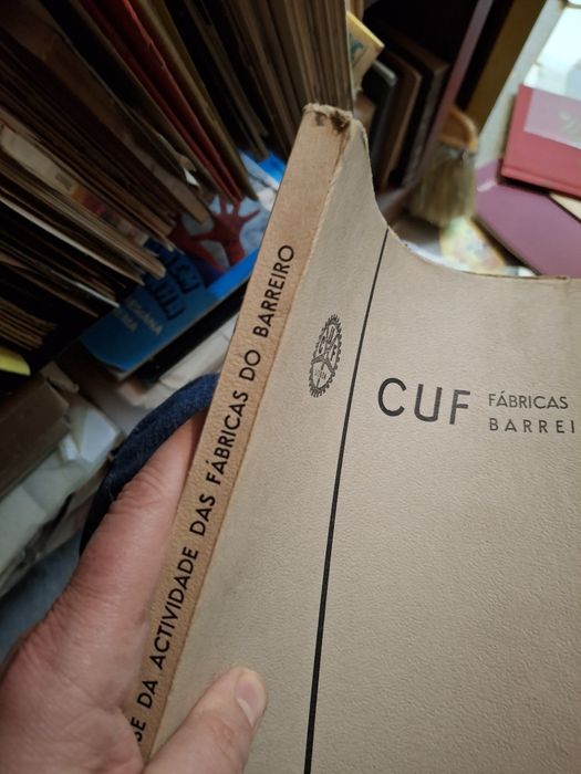 Livro Cuf fabrica Barreiro sintese activadade 1970