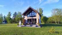 Domek Bieszczadzki Horyzont Jezioro Solińskie Bieszczady
