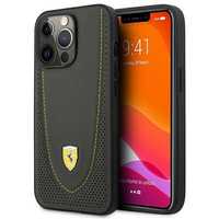 Etui do iPhone 13 Pro / 13 - Ferrari Leather Curved Line