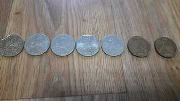 Монеты 2 франка и 20 франков