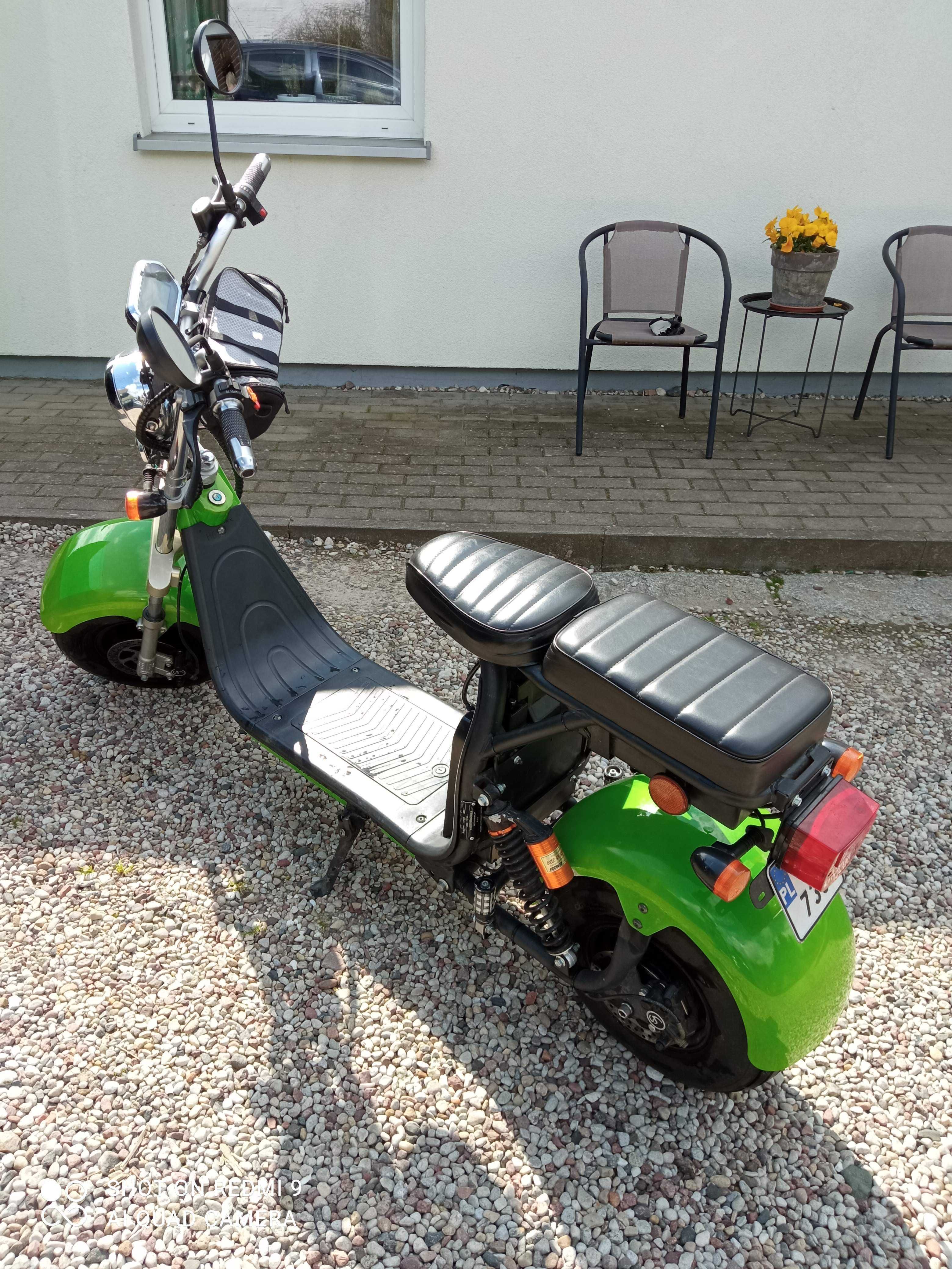 Skuter motorower elektryczny Shansu CP-1 Egreen