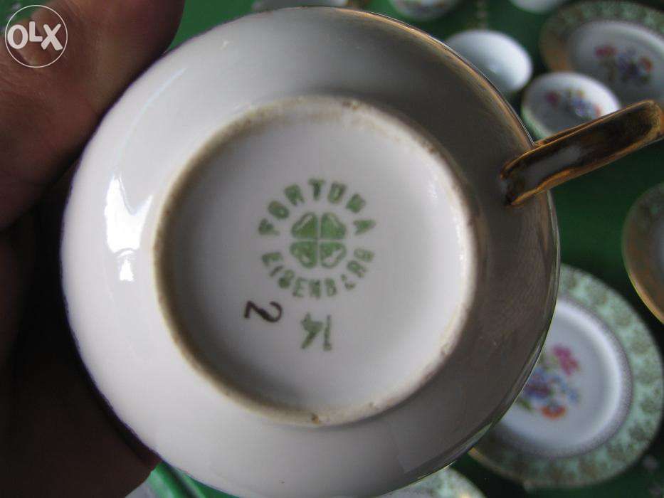 Чайный сервиз на шесть персон Фортуна германия 70-е годы