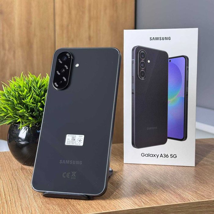 Мобільний телефон Samsung Galaxy A36 5G 8/256GB Awesome Black Смартфон
