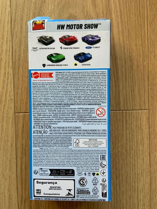 Hot wheels 5 pack Ferrari Motor Show Феррарі LAMBORGHINI