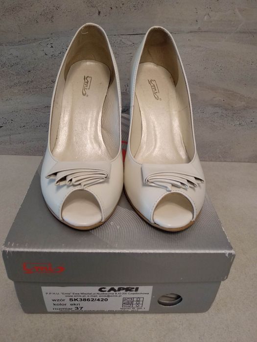 Skórzane buty ślubne EMIS