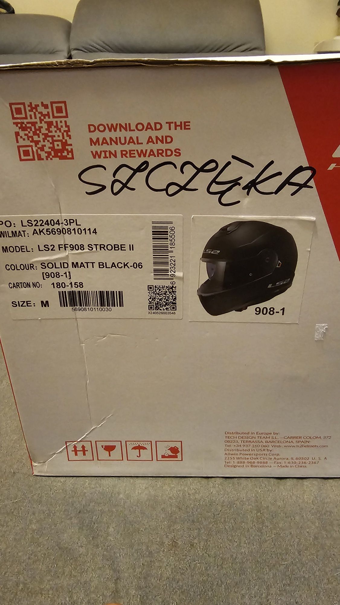 Kask Ls2 roz.M NOWY