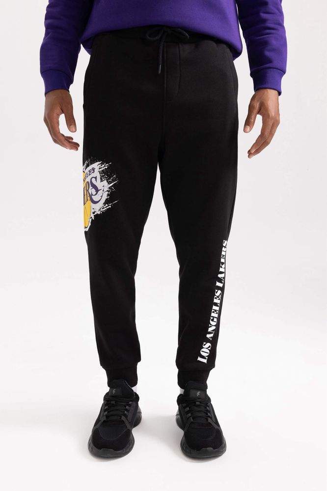 Штаны джогеры lakers nba