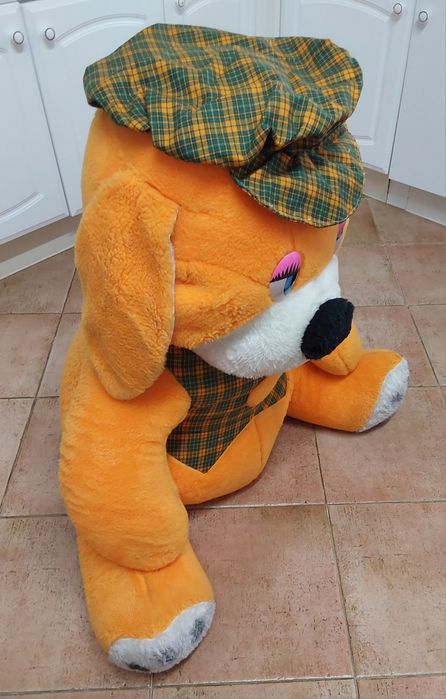 PELUCHE CÃO GRANDE E BONITO.Casa,Eventos,Aniversário,Sala,Quarto,Festa