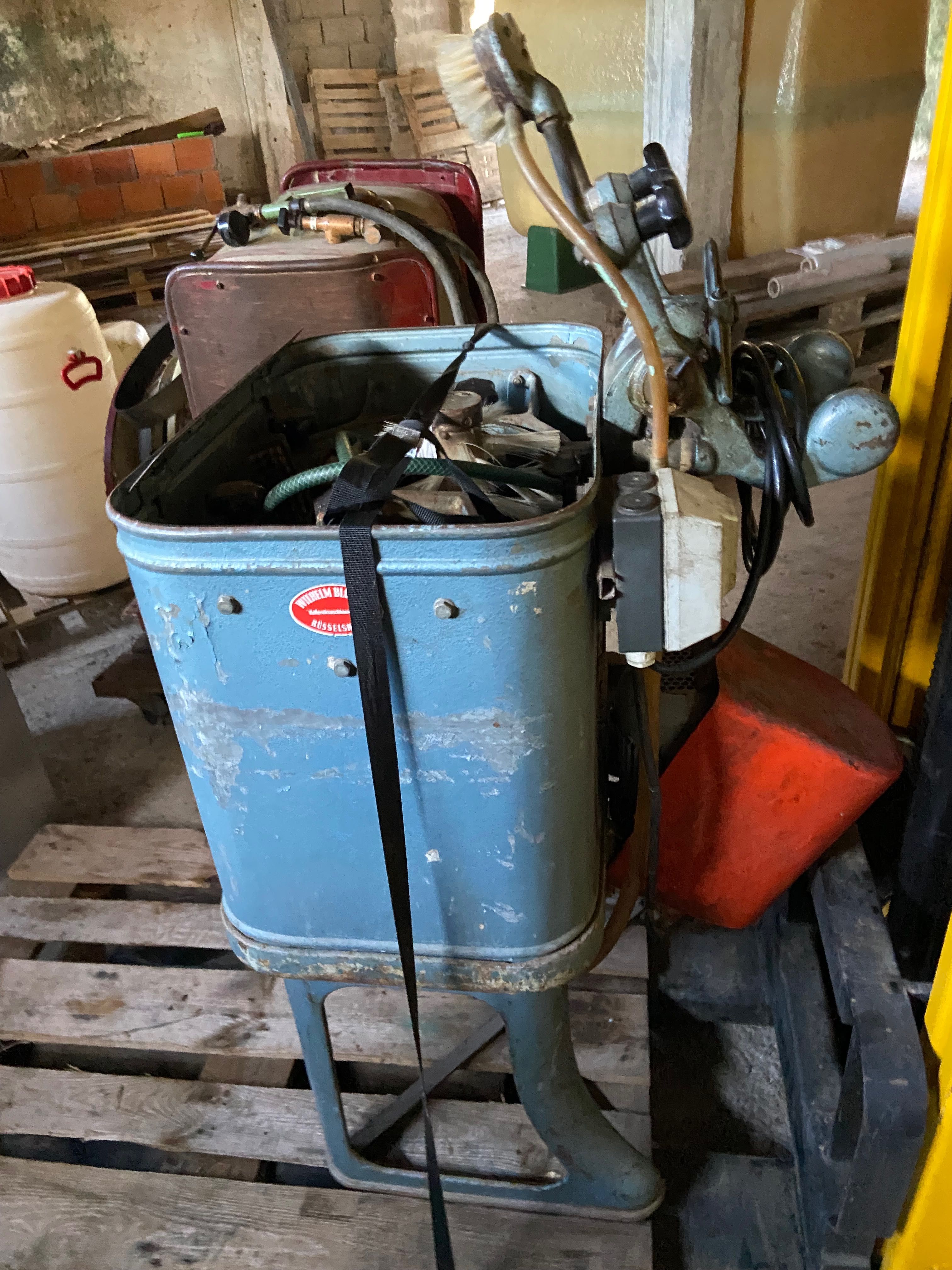 Máquina para lavar garrafas