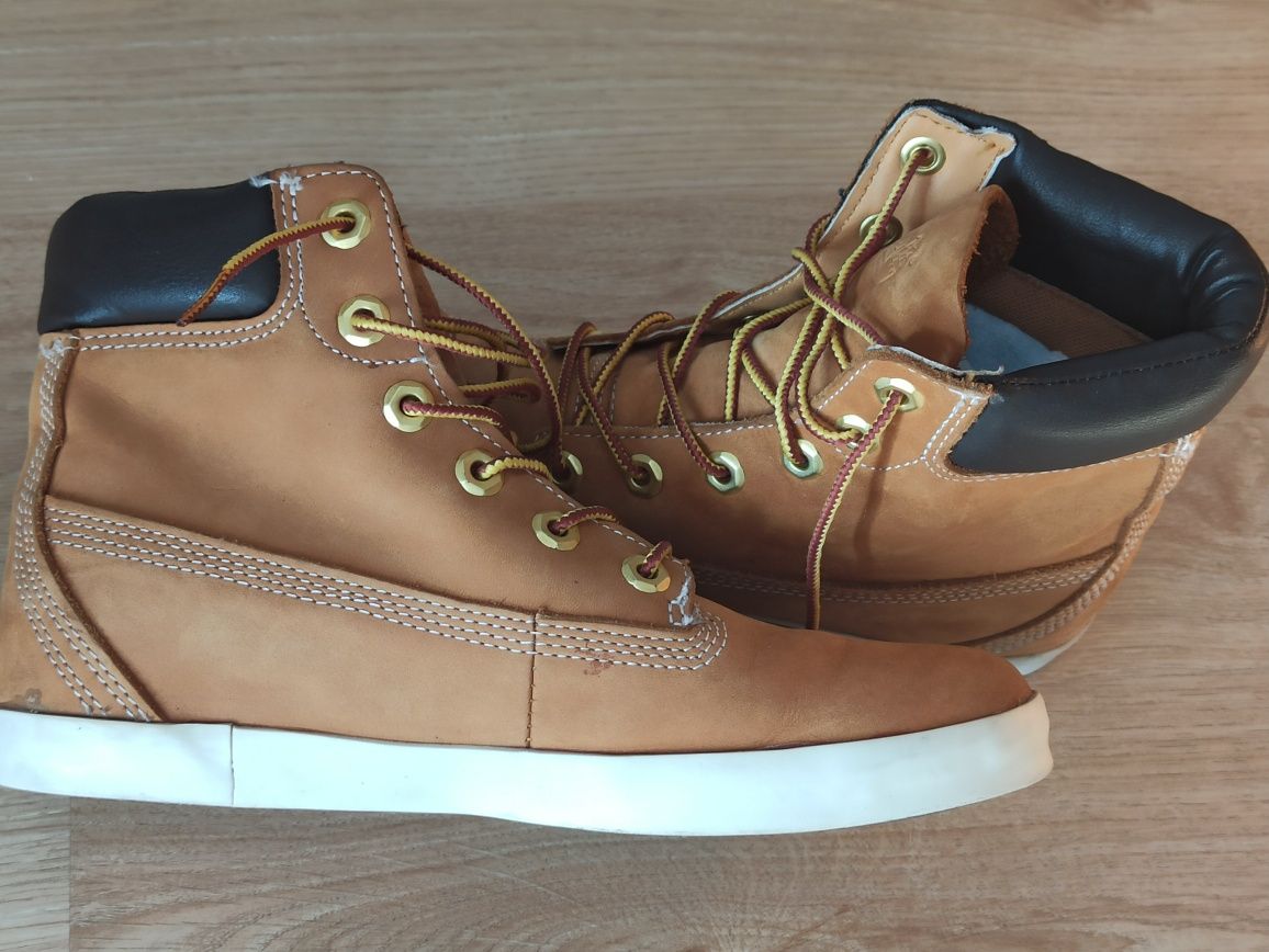 Timberland trapery 38,5 skóra jesien wiosna