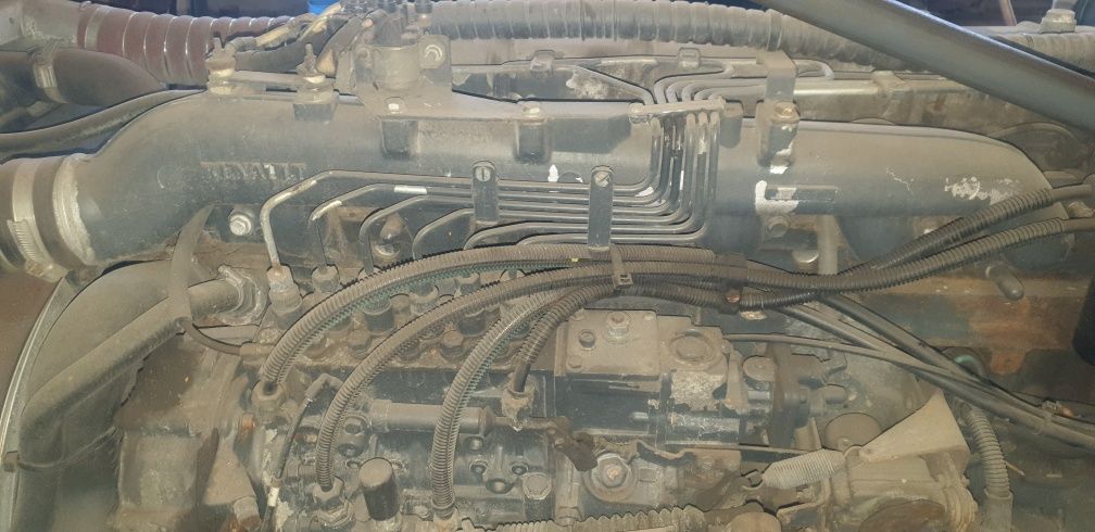 zabudowa kiper wywrotka kipper na 2 siłownikach renault midlum 210 dci