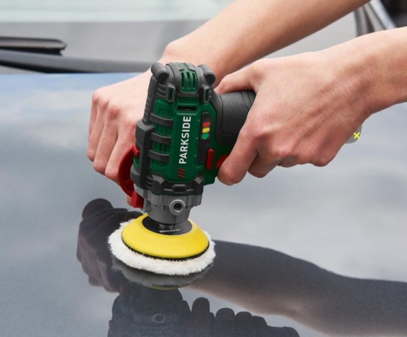 Polerka akumulatorowa Parkside PAAP 12v Zestaw do polerowania