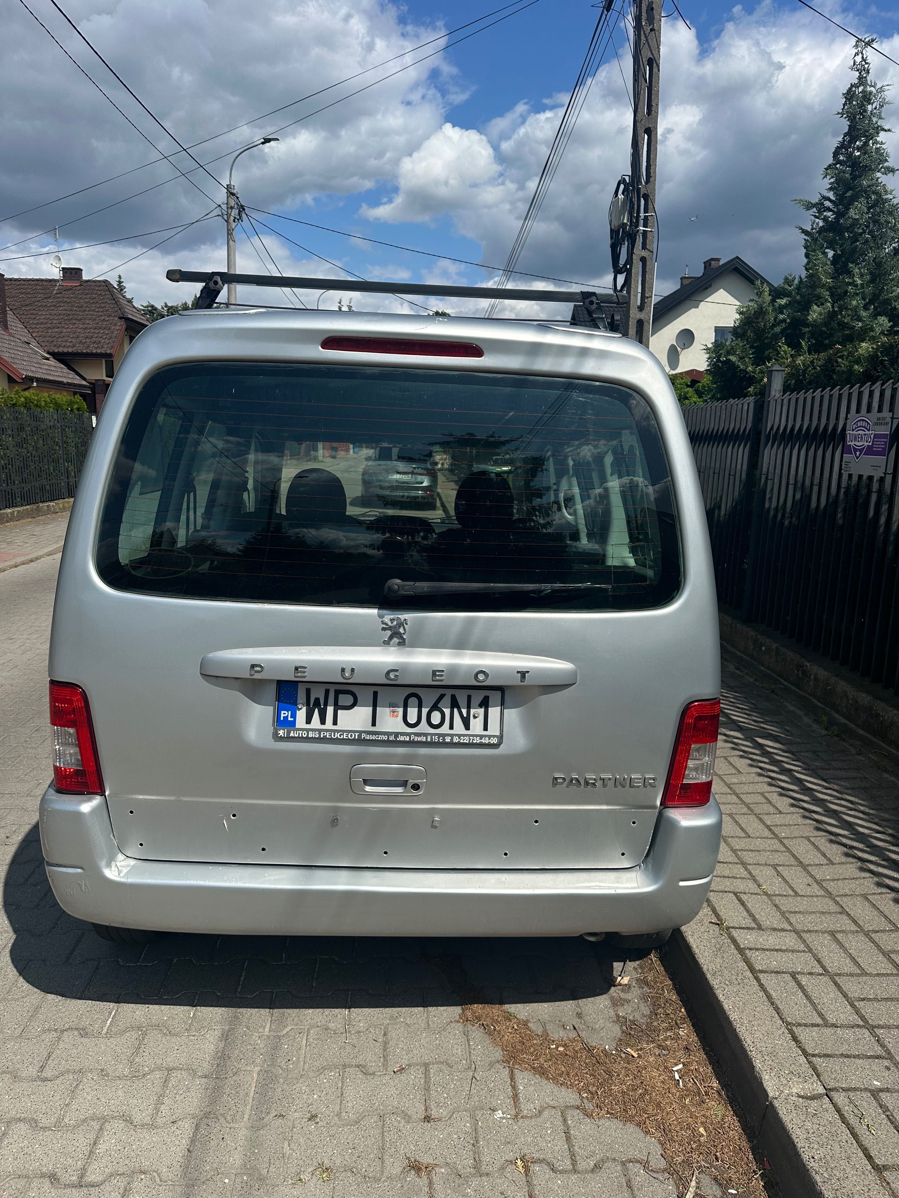 Peugeot Partner z niedużym przebiegiem