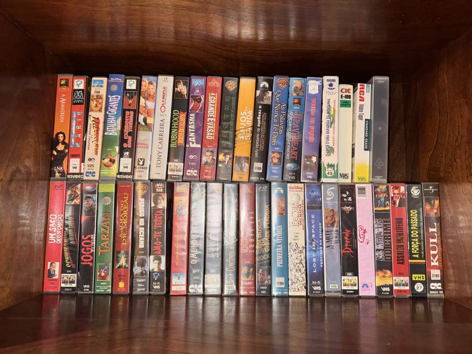VHS antigos originais