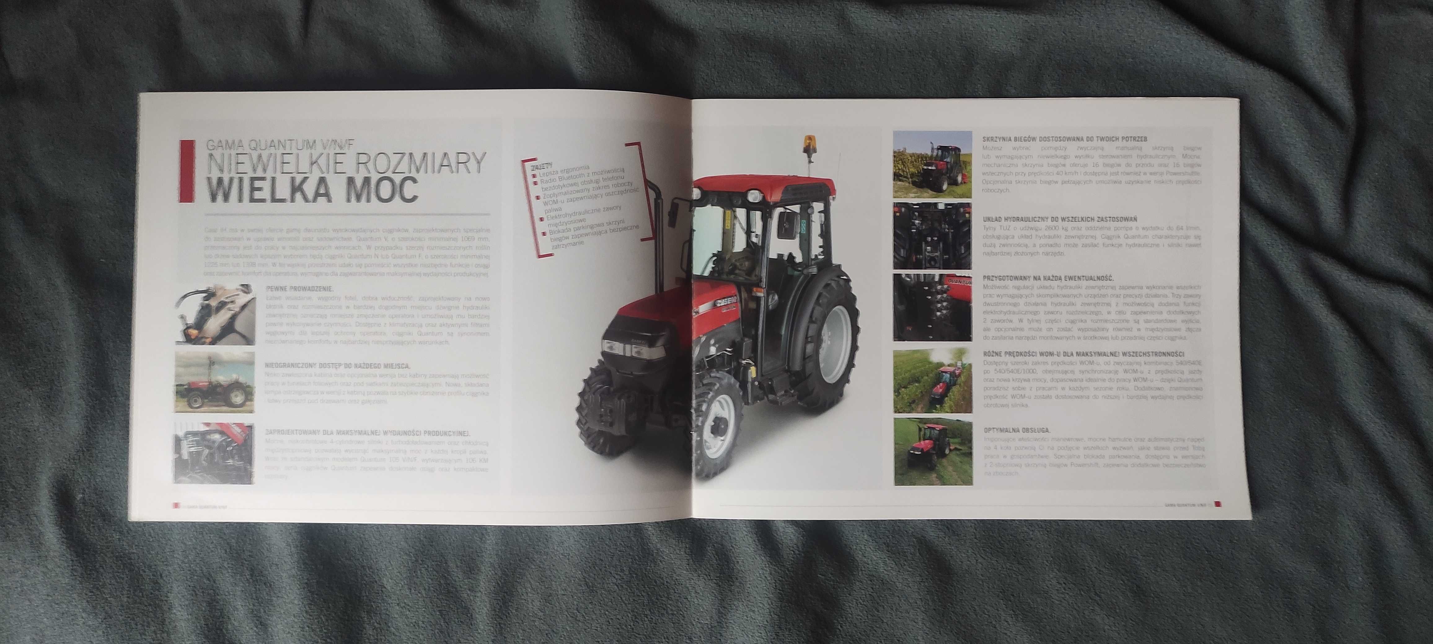 Prospekt Case IH Quantum V N F PL