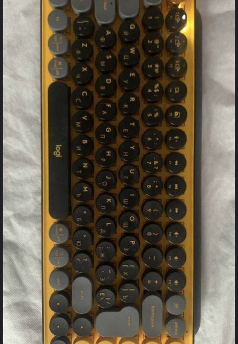 Продам механическую клавиатуру Logitech Popkeys, б/у, ТОРГ