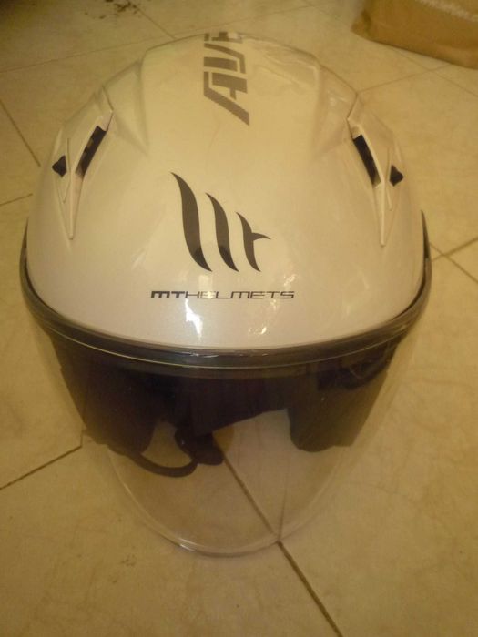 Capacete MTHELMETS SPORT JET 2.1 DUCT DUS como novo tamanho L