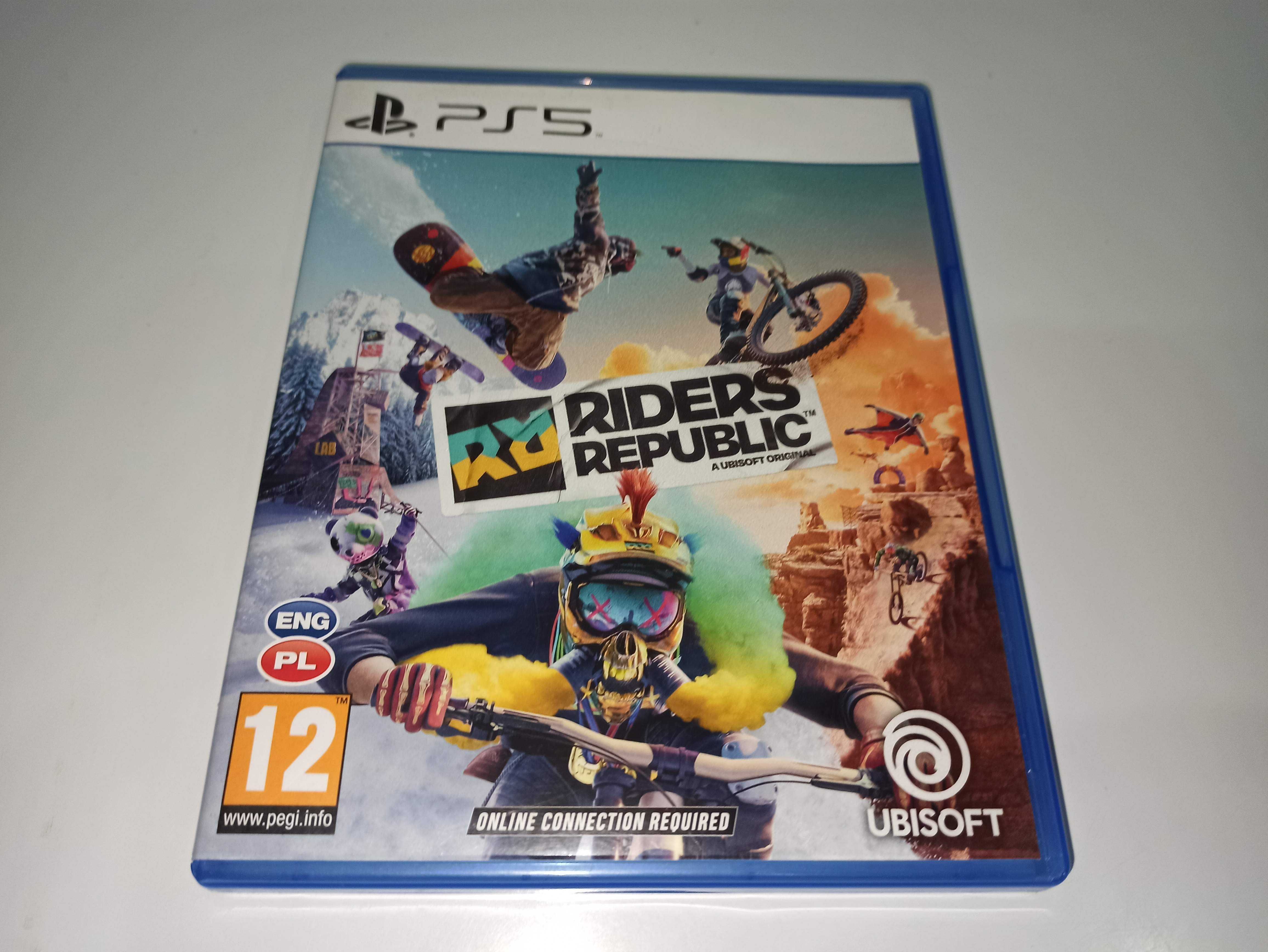 ps5 RIDERS REPUBLIC PL po polsku sporty ekstremalne rowery itp