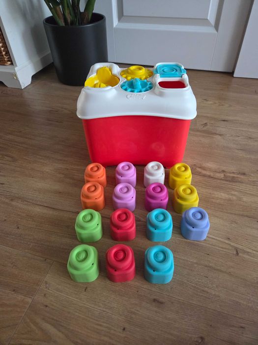 Clementoni Pudełko z gumowymi klockami