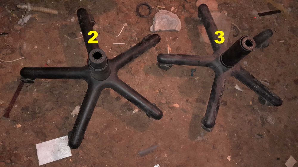 Крестовина офисного кресла Хрестовина до крісла