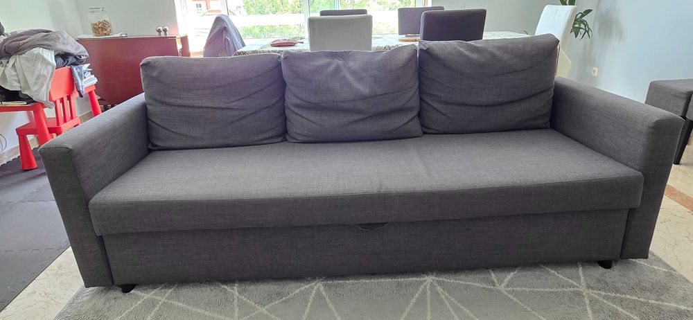 Sofá-cama, 3 lugares,HOLMSUND