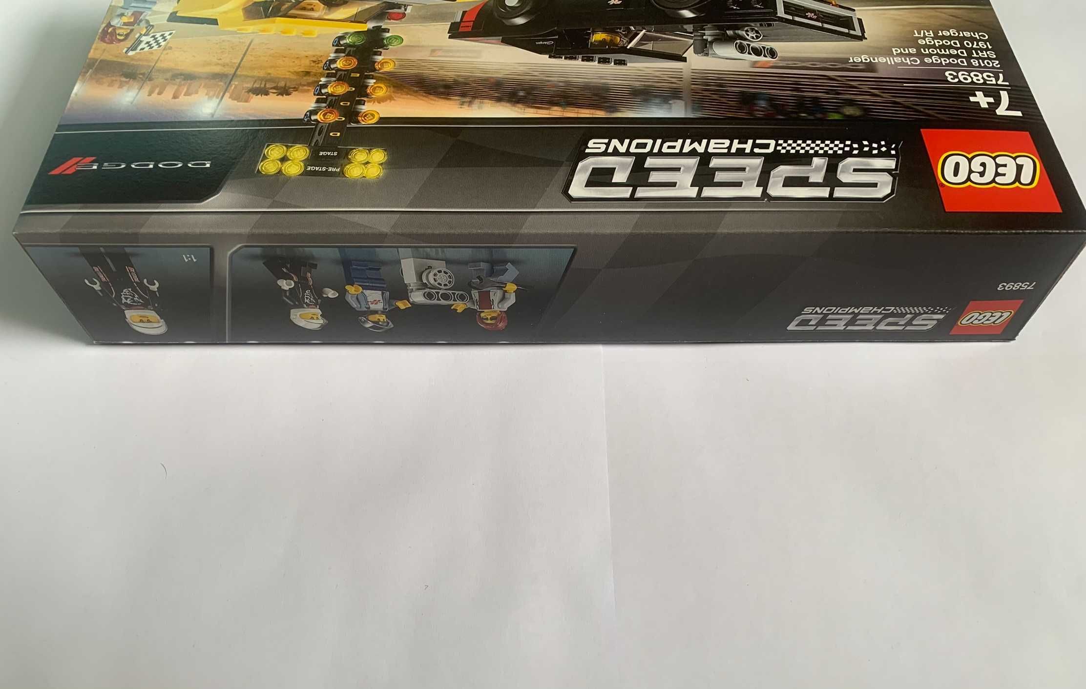 Lego 75893 Speed Champions 2018 Dodge Challenger SRT 1970 Charger R/T