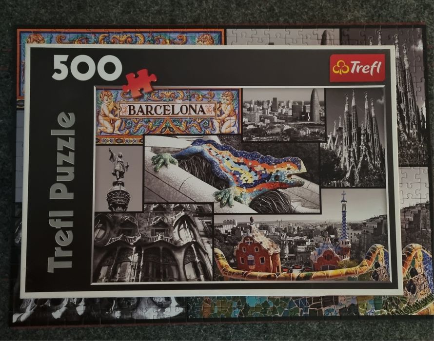 Puzzle Trefl, 500 elementów, 1 brak