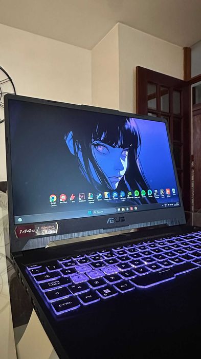 Asus TUF Gaming F15 – i5  RTX 3050  16GB RAM  RGB  Windows 11 Pro