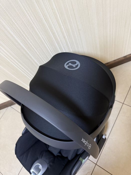 Автокрісло Cybex Cloud T i-size Sepia Black + адаптери