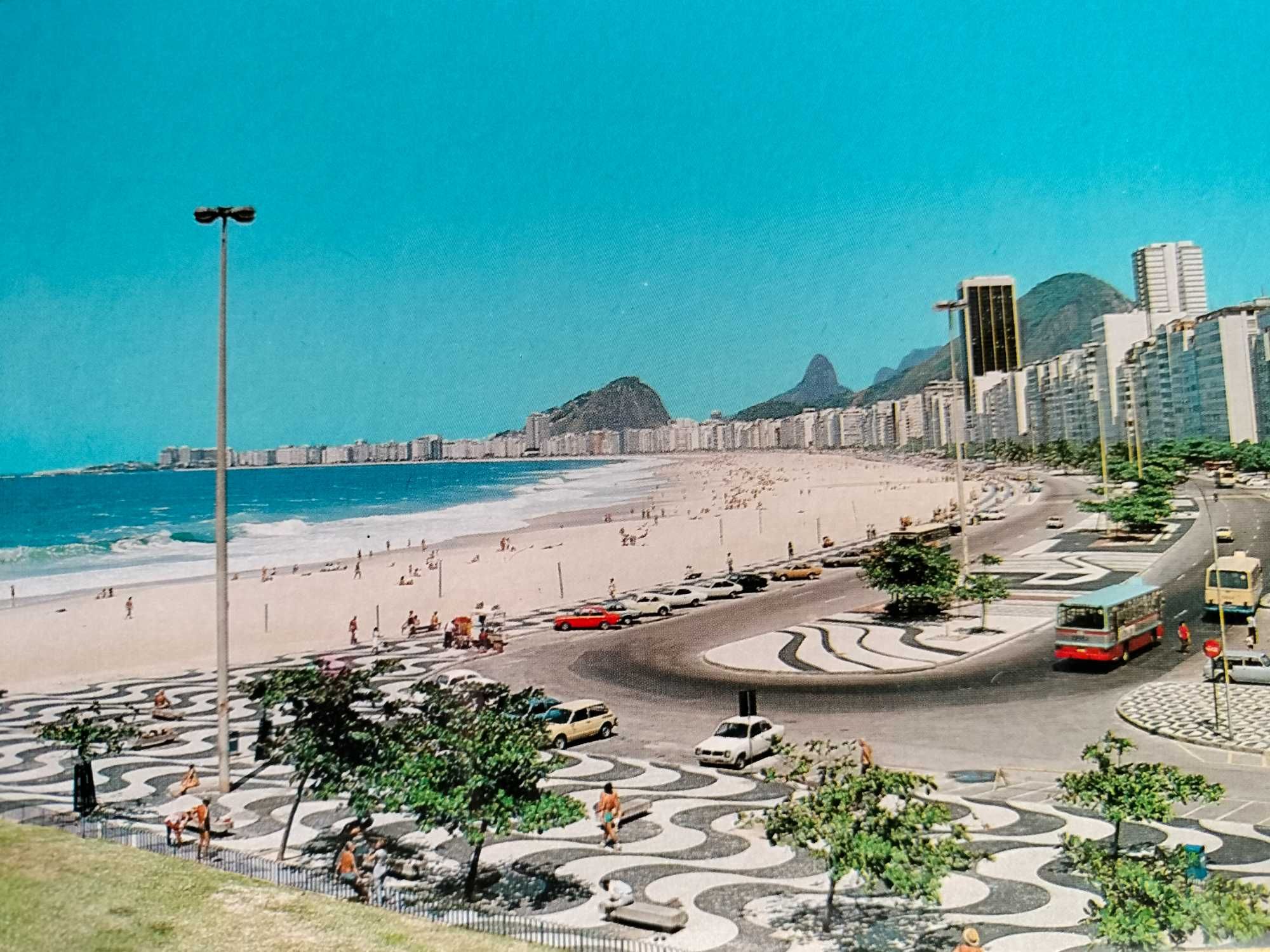 Conjunto 5 Lindíssimos Cartões Postais Vintage Rio de Janeiro
