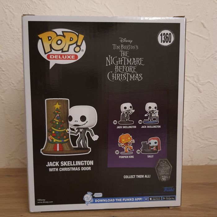 Фігурка Funko Pop Deluxe - Jack Skellington (Жах перед Різдвом )