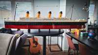 Lego Icons Titanic Oryginalne klocki. 135 cm długości, 44 cm wysokości