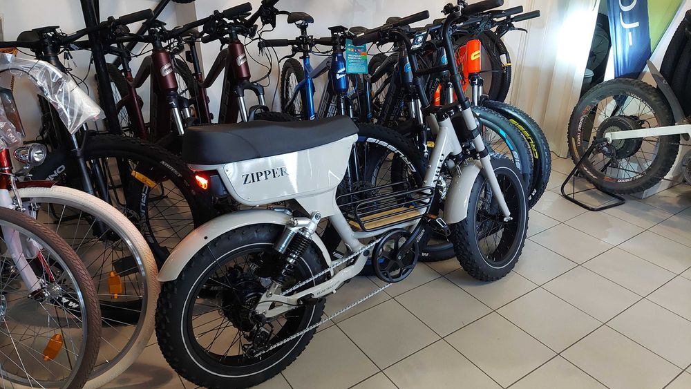 Rower elektryczny DIABLO ZIPPER FatBike 20x4.0 nie składak WyPrZeDaŻ