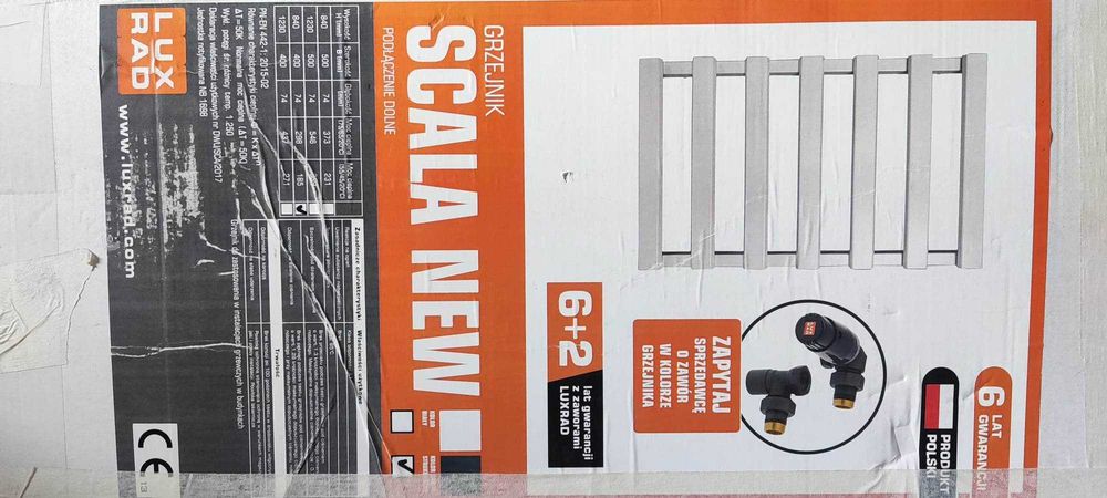 Grzejnik drabinka łazienkowy czarny 84x 40 nowy