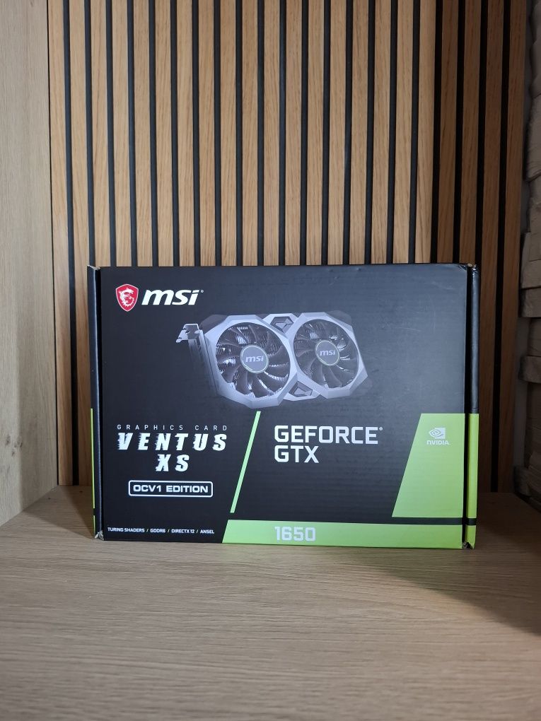 MSI GeForce GTX 1650 D6 Ventus XS OCV1 4GB GDDR6