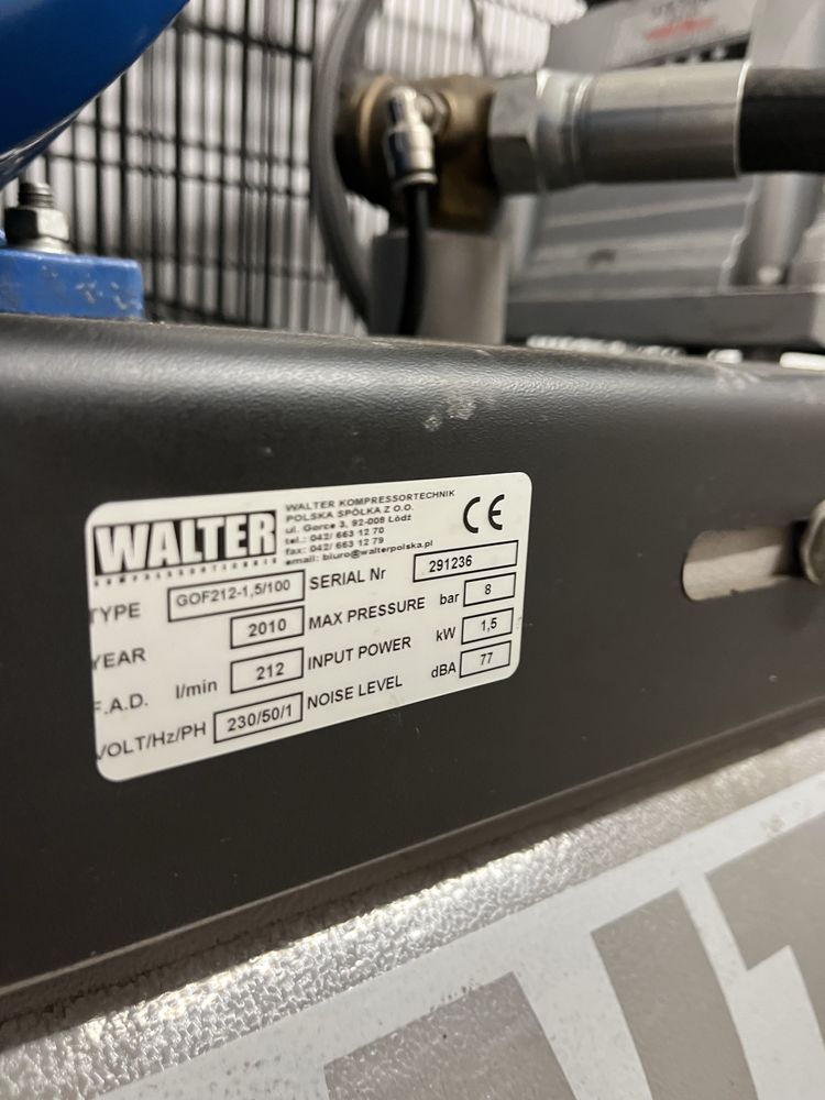 Kompresor WALTER GOF 212-1,5/100