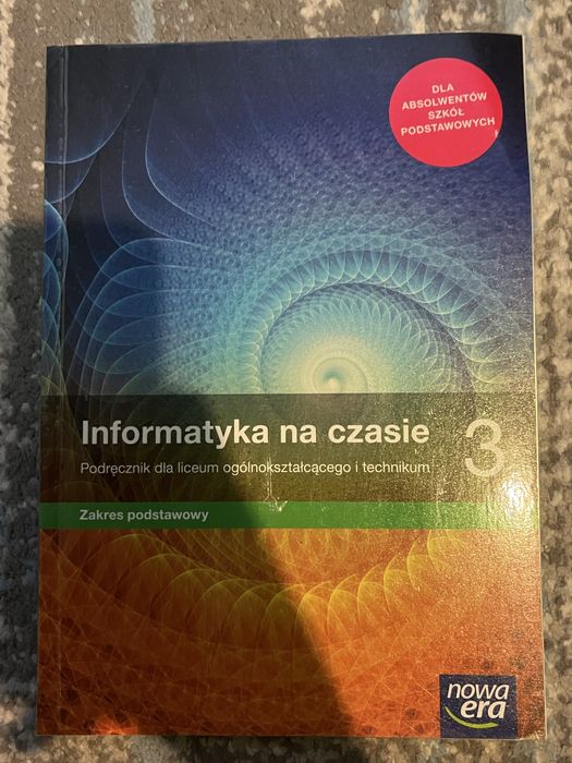 Informatyka na czasie klasa 3