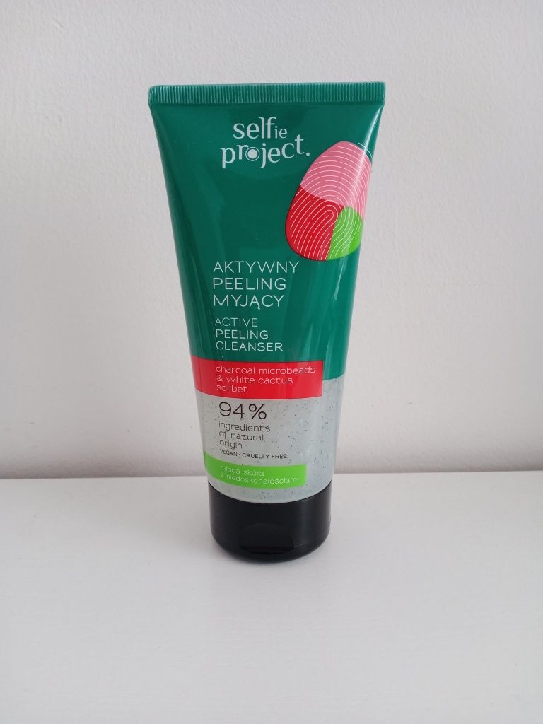 peeling myjący do twarzy selfie project aktywny 150 ml