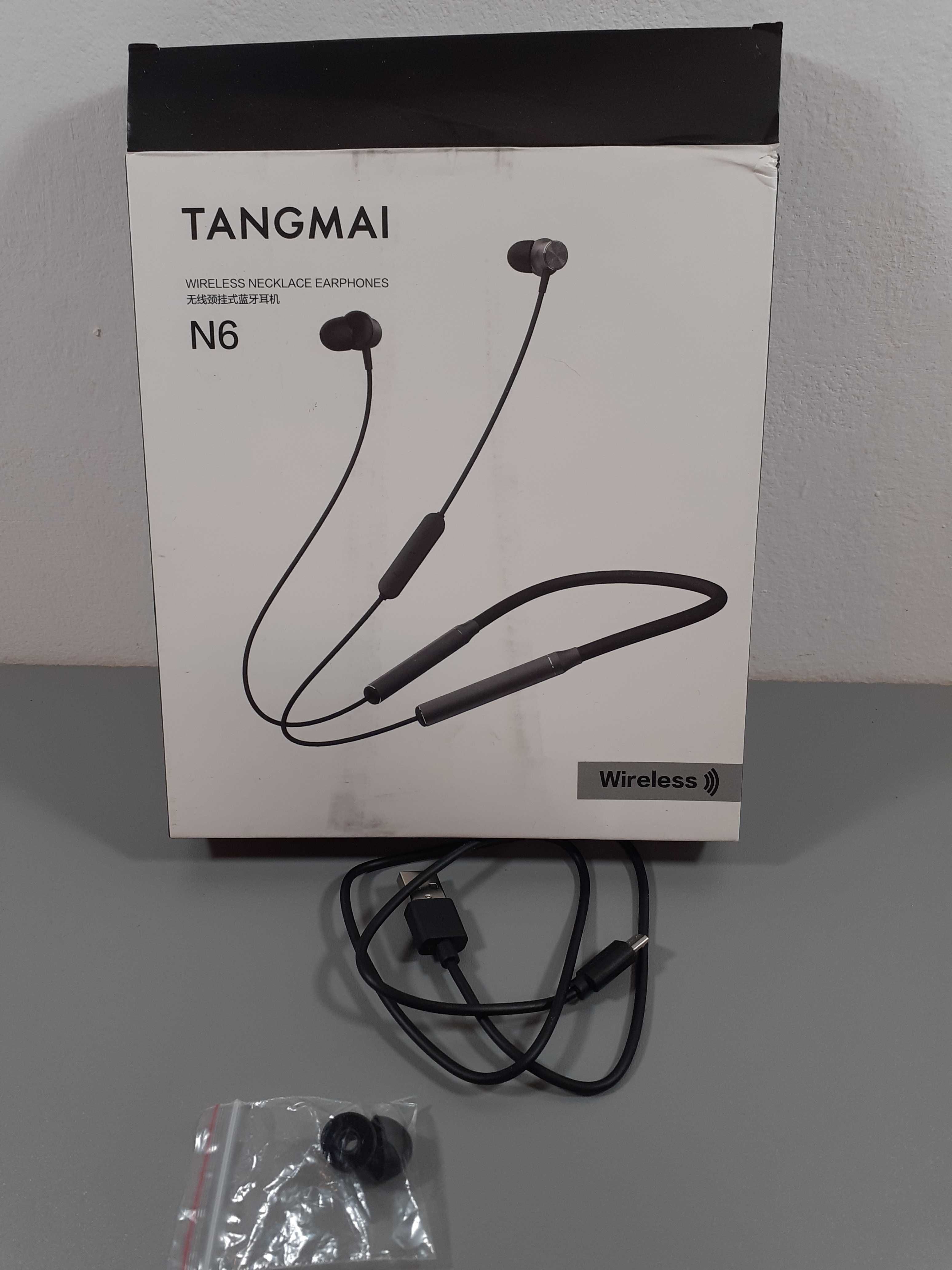 Słuchawki bezprzewodowe z mikrofonem TANGMAI N6 Bluetooth 5.0 Stereo