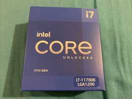 Процессор Intel core i7 11700k lga1200 Box новый.