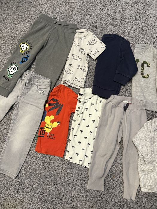 Пакет одягу 98 розмір 350 грн за все zara next